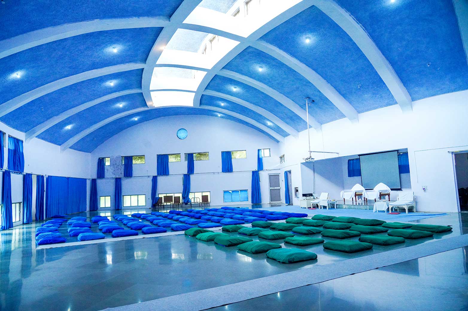 Meditation Hall 1 Inside